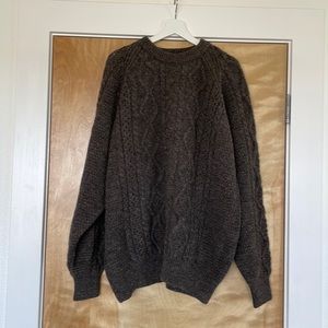 Wool Cable-knit Sweater